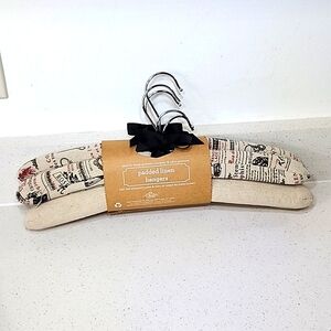 Linen Hangers Set of 5 padded New with tags